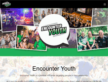 Tablet Screenshot of encounteryouth.com.au